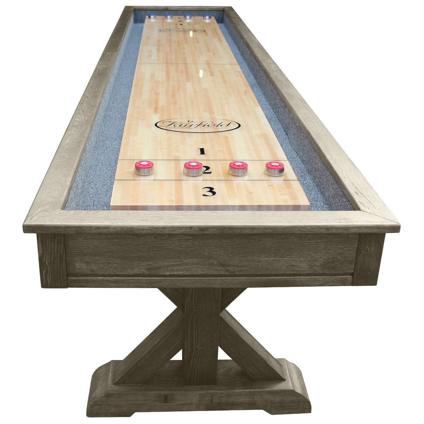 Playcraft Brazos River Pro-Series Shuffleboard Table - Gaming Blaze