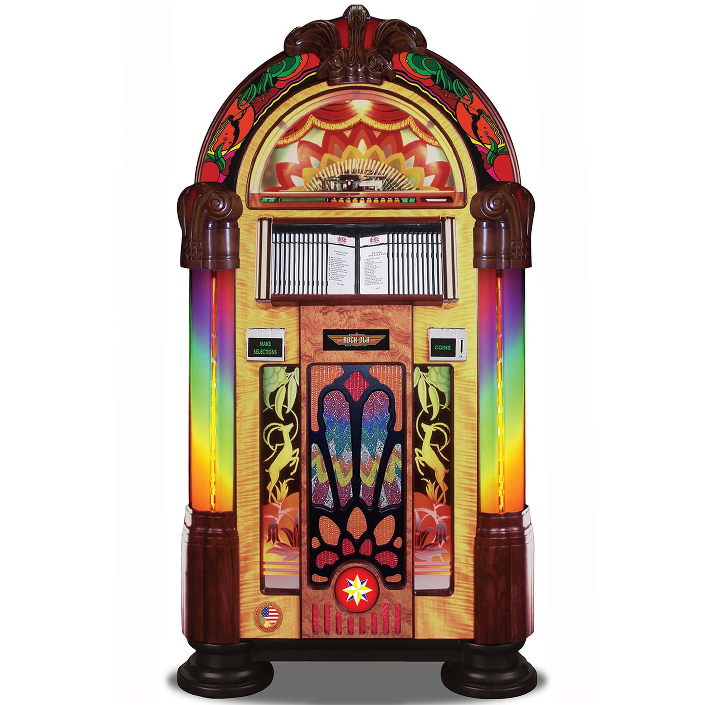 Rock-Ola Bubbler Gazelle CD Jukebox - Gaming Blaze