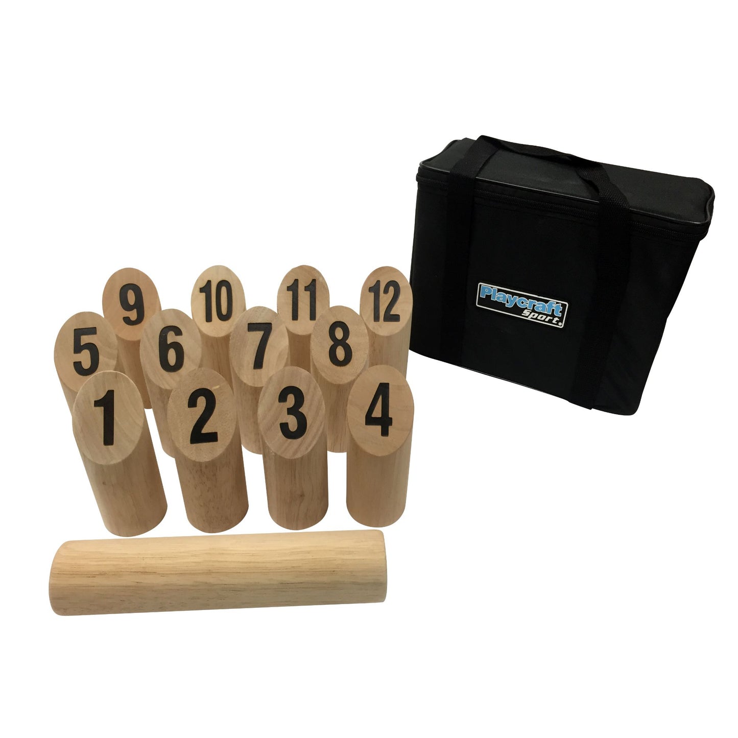 Playcraft Sport Deluxe Hardwood Number KUBB Game Set - Gaming Blaze