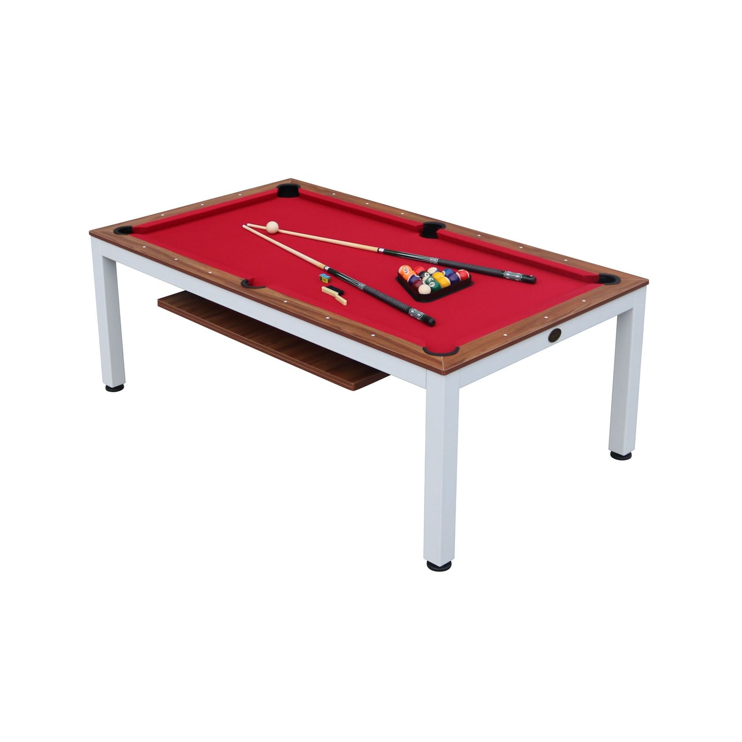 Playcraft Glacier 7' Pool Table with Dining Top - Gaming Blaze