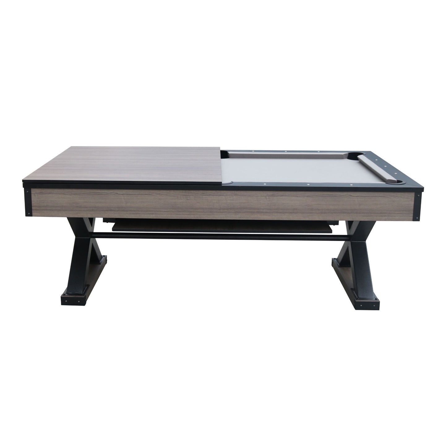 Playcraft Wolf Creek 7' Pool Table with Dining Top - Gaming Blaze