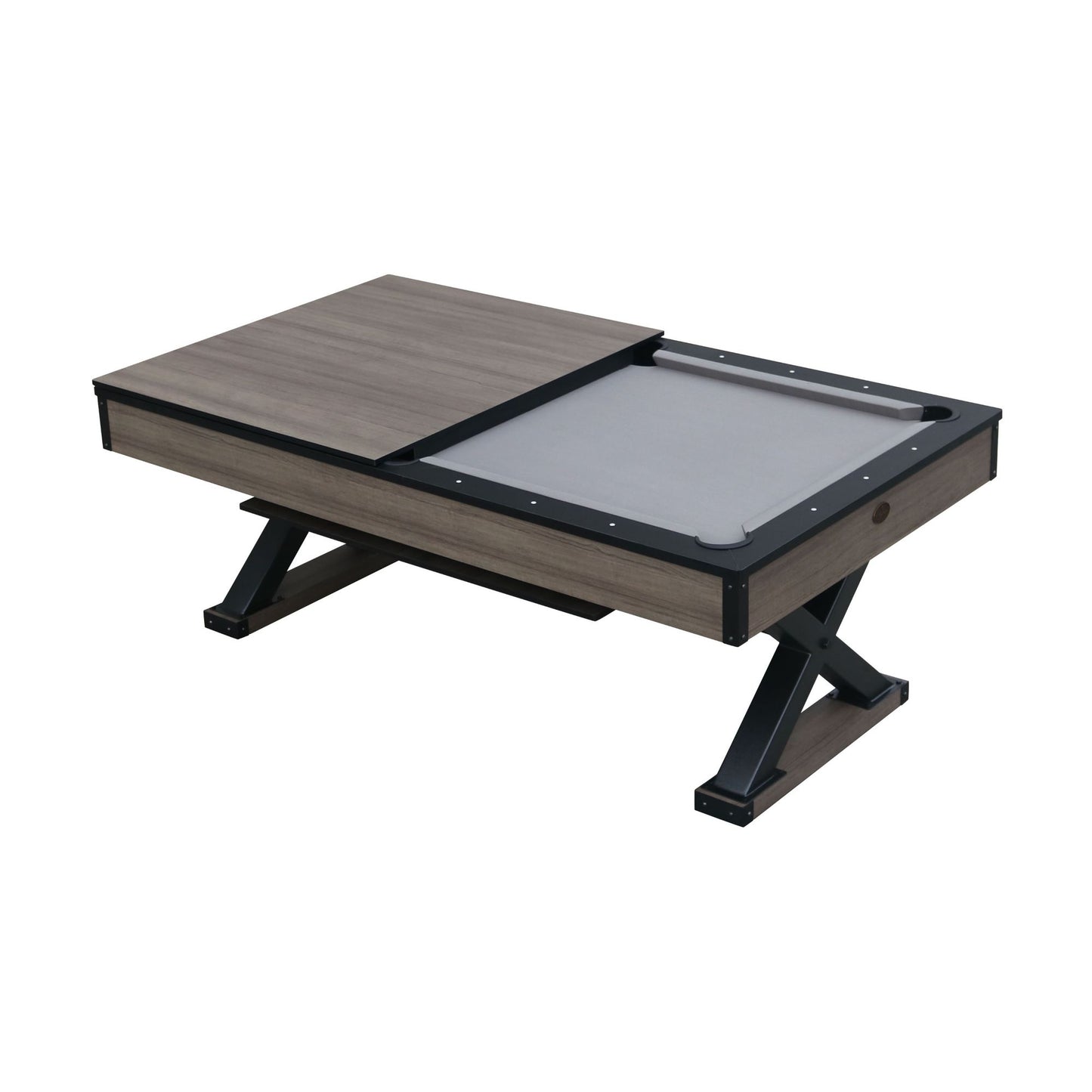 Playcraft Wolf Creek 7' Pool Table with Dining Top - Gaming Blaze