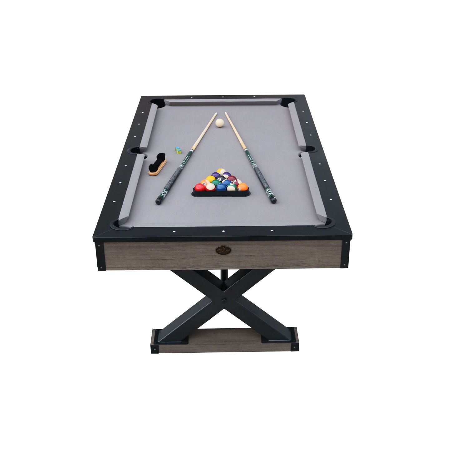 Playcraft Wolf Creek 7' Pool Table with Dining Top - Gaming Blaze