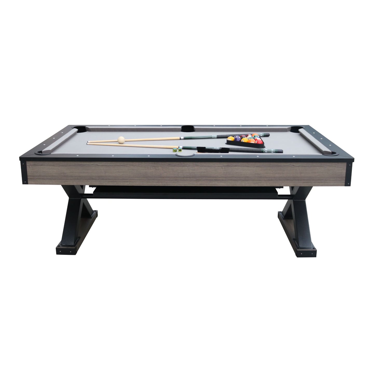 Playcraft Wolf Creek 7' Pool Table with Dining Top - Gaming Blaze