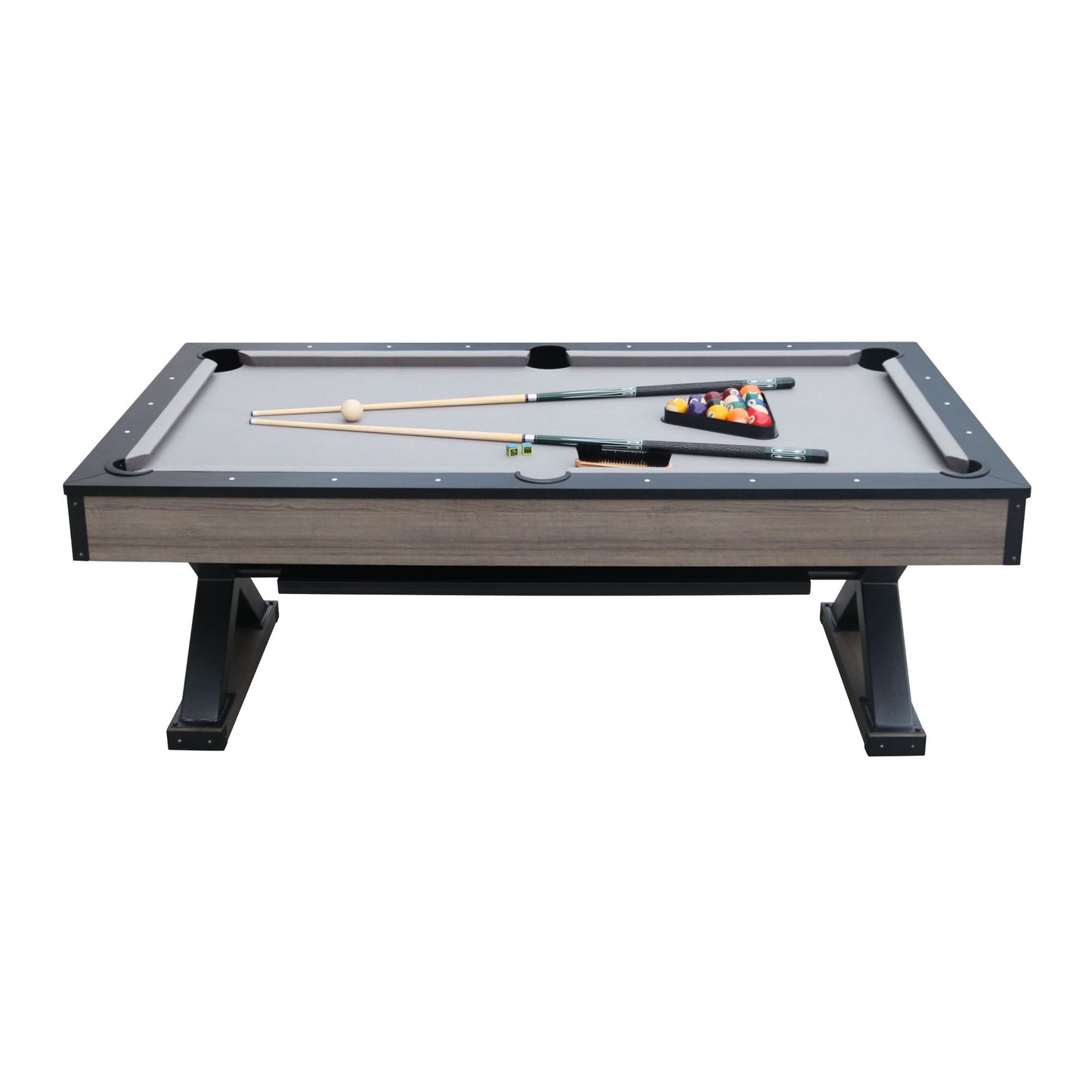 Playcraft Wolf Creek 7' Pool Table with Dining Top - Gaming Blaze