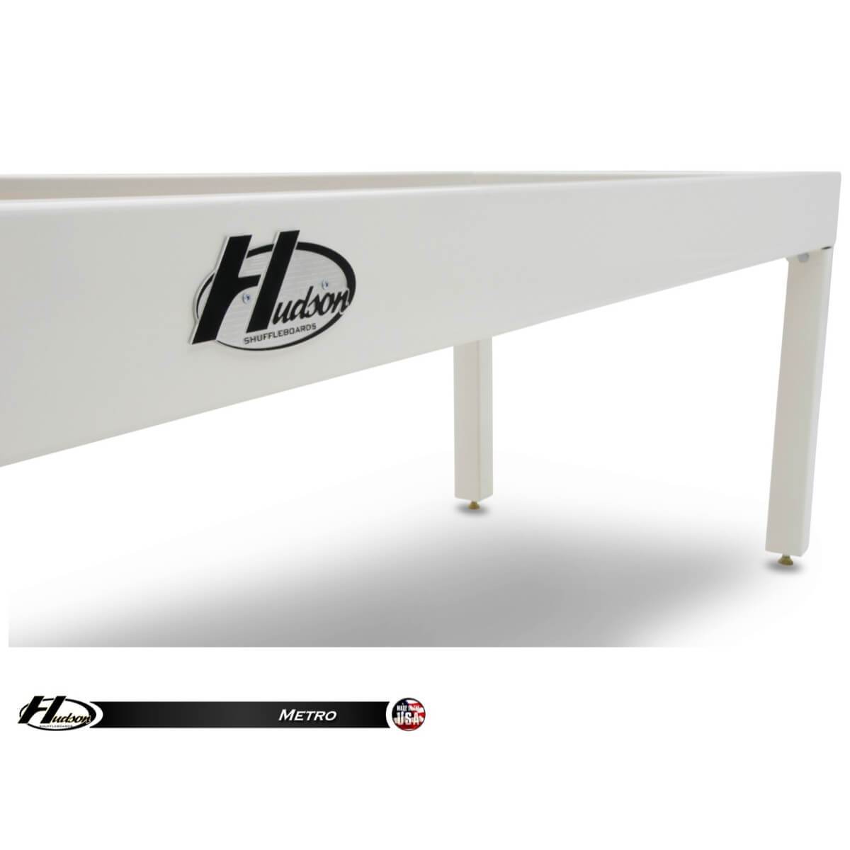 Hudson Metro Shuffleboard Table 9'-22' with Custom Finish Options - Gaming Blaze