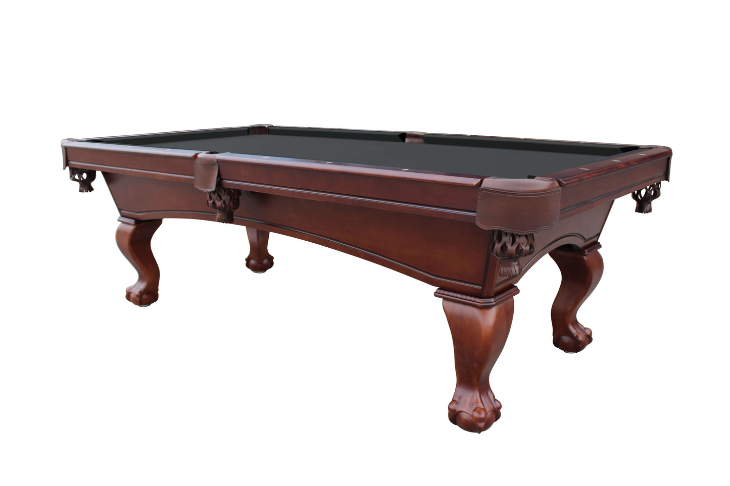 Hathaway Westport Antique Walnut 8ft Slate Pool Table - Gaming Blaze