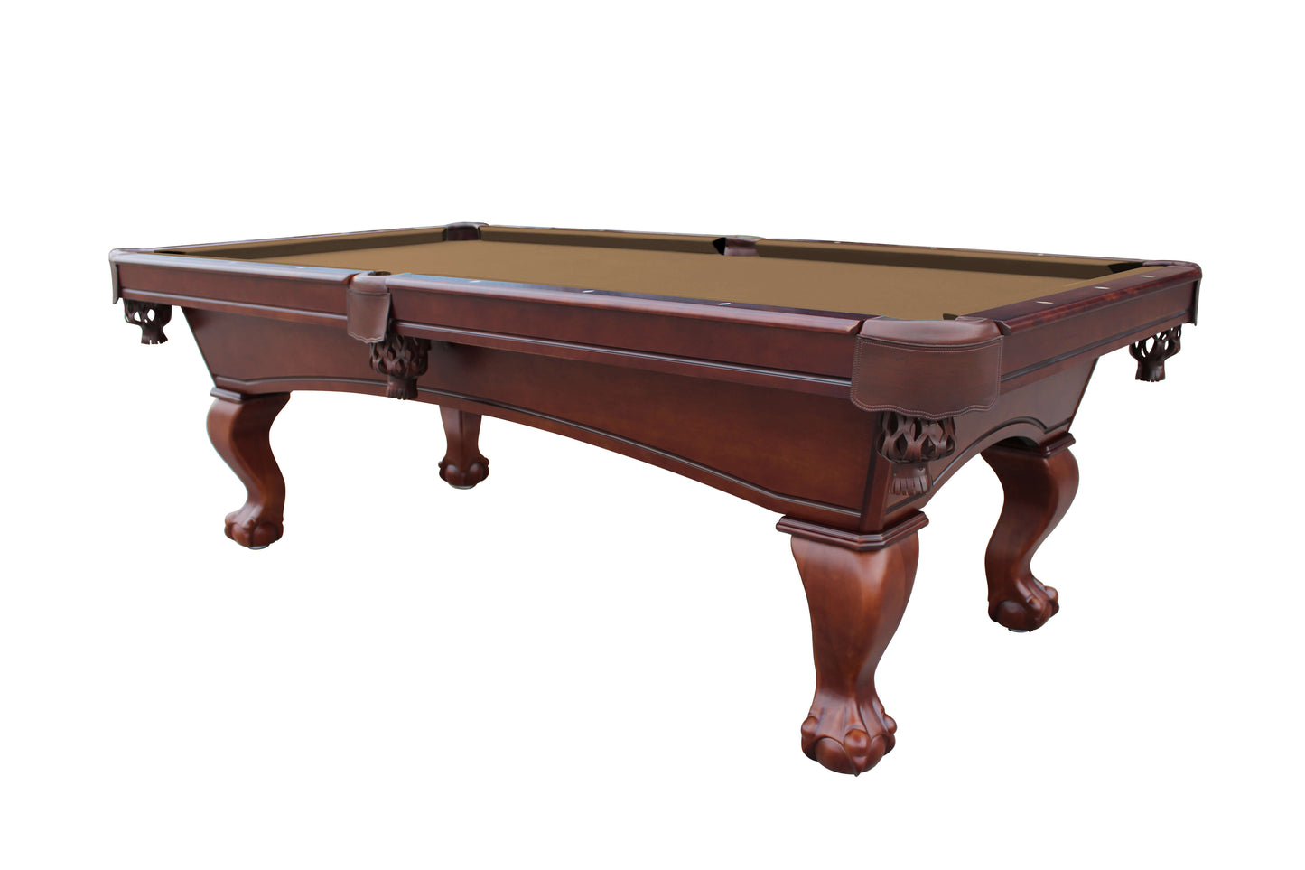 Hathaway Westport Antique Walnut 8ft Slate Pool Table - Gaming Blaze