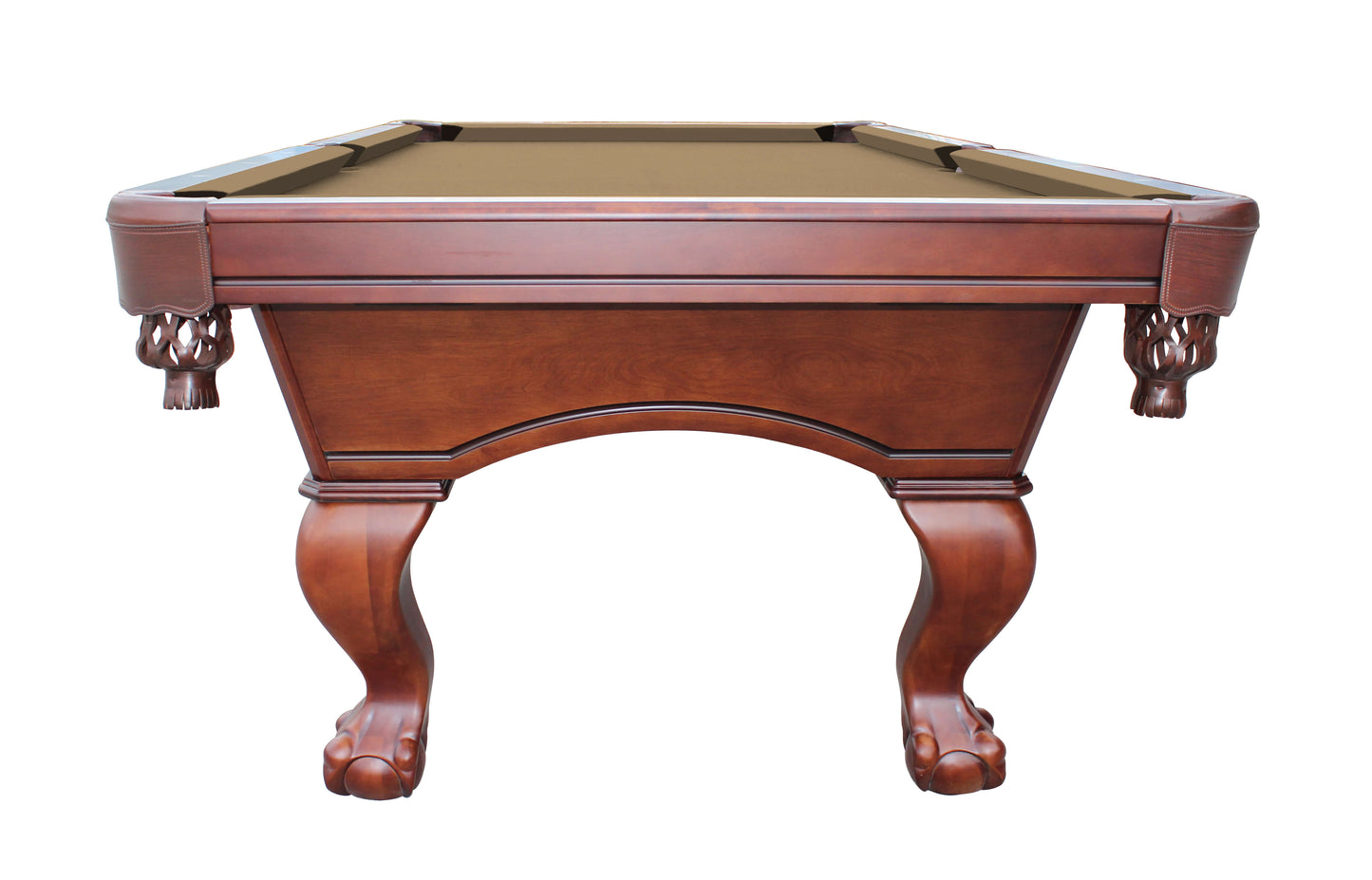 Hathaway Westport Antique Walnut 8ft Slate Pool Table - Gaming Blaze