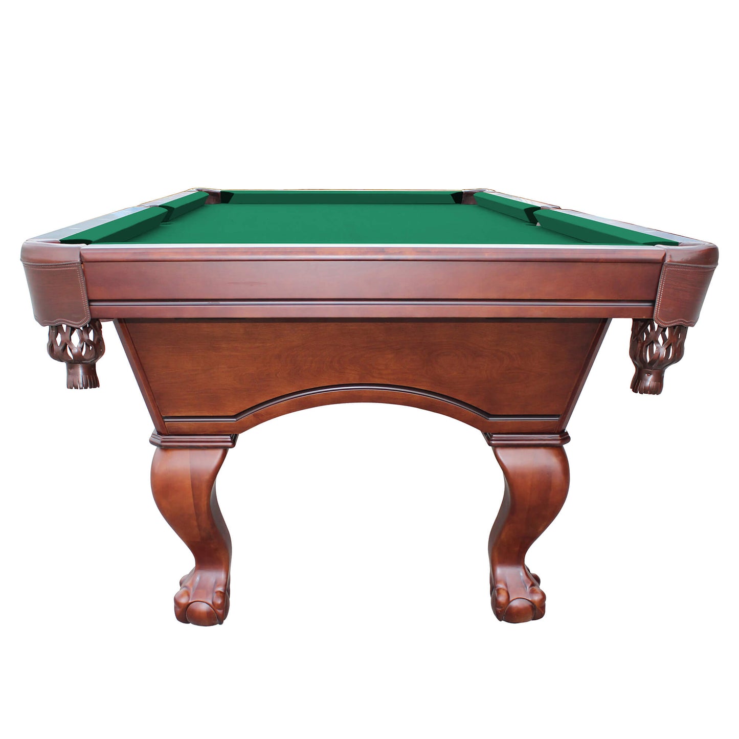 Hathaway Westport Antique Walnut 8ft Slate Pool Table - Gaming Blaze