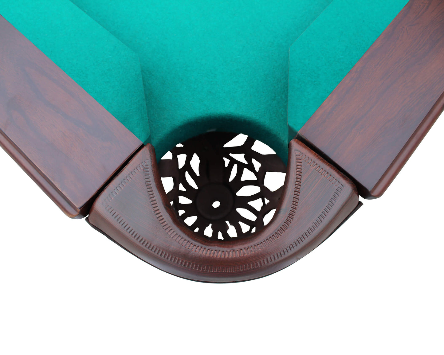 Hathaway Westport Antique Walnut 8ft Slate Pool Table - Gaming Blaze