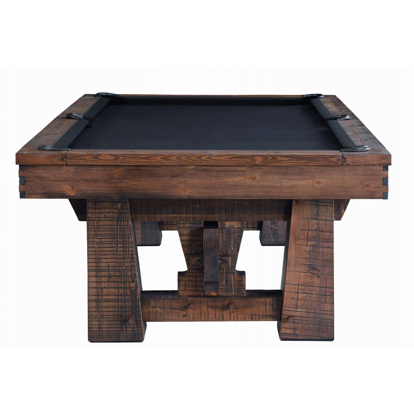 Playcraft Bull Run 8' Slate Pool Table with Optional Dining Top - Gaming Blaze