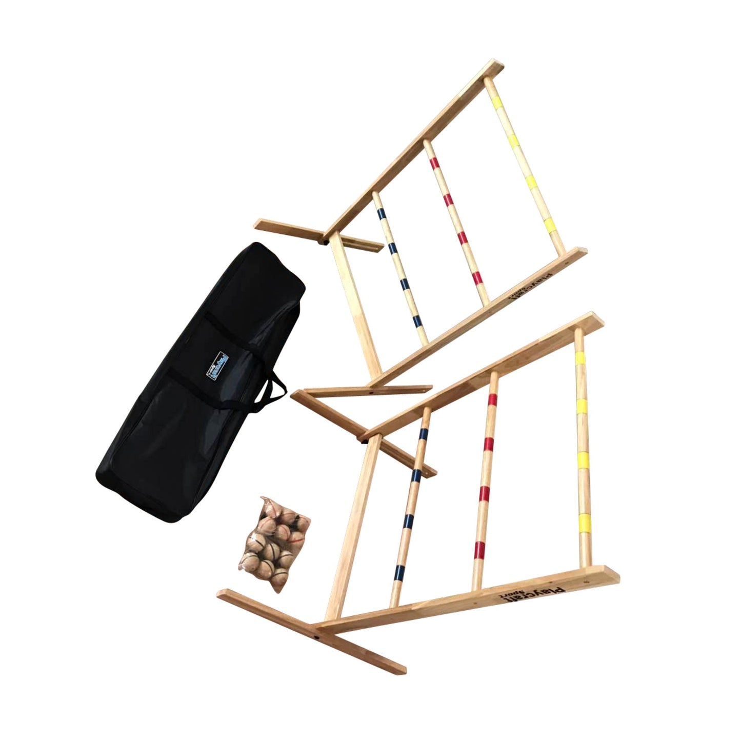 Playcraft Sport Deluxe Hardwood Ladder Toss - Gaming Blaze
