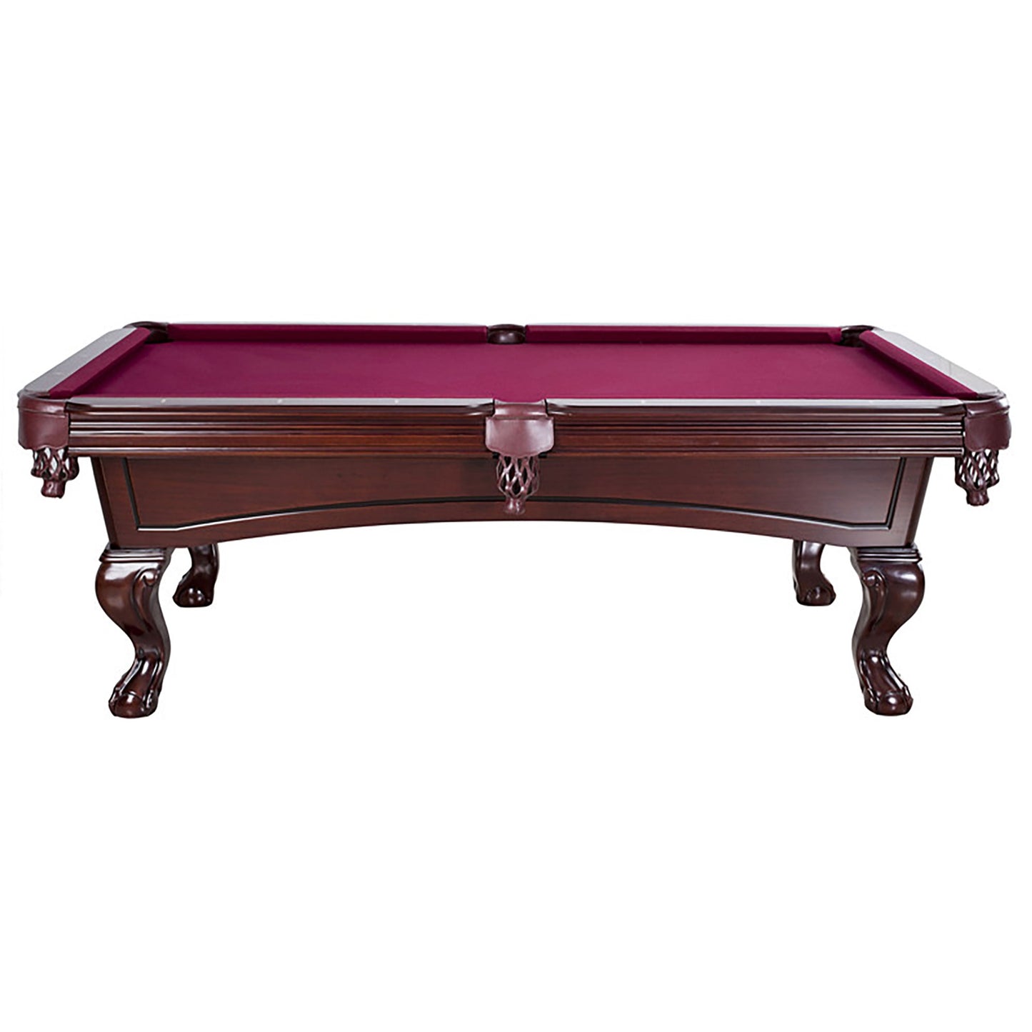 Hathaway Augusta Mahogany 8ft Non Slate Pool Table - Gaming Blaze