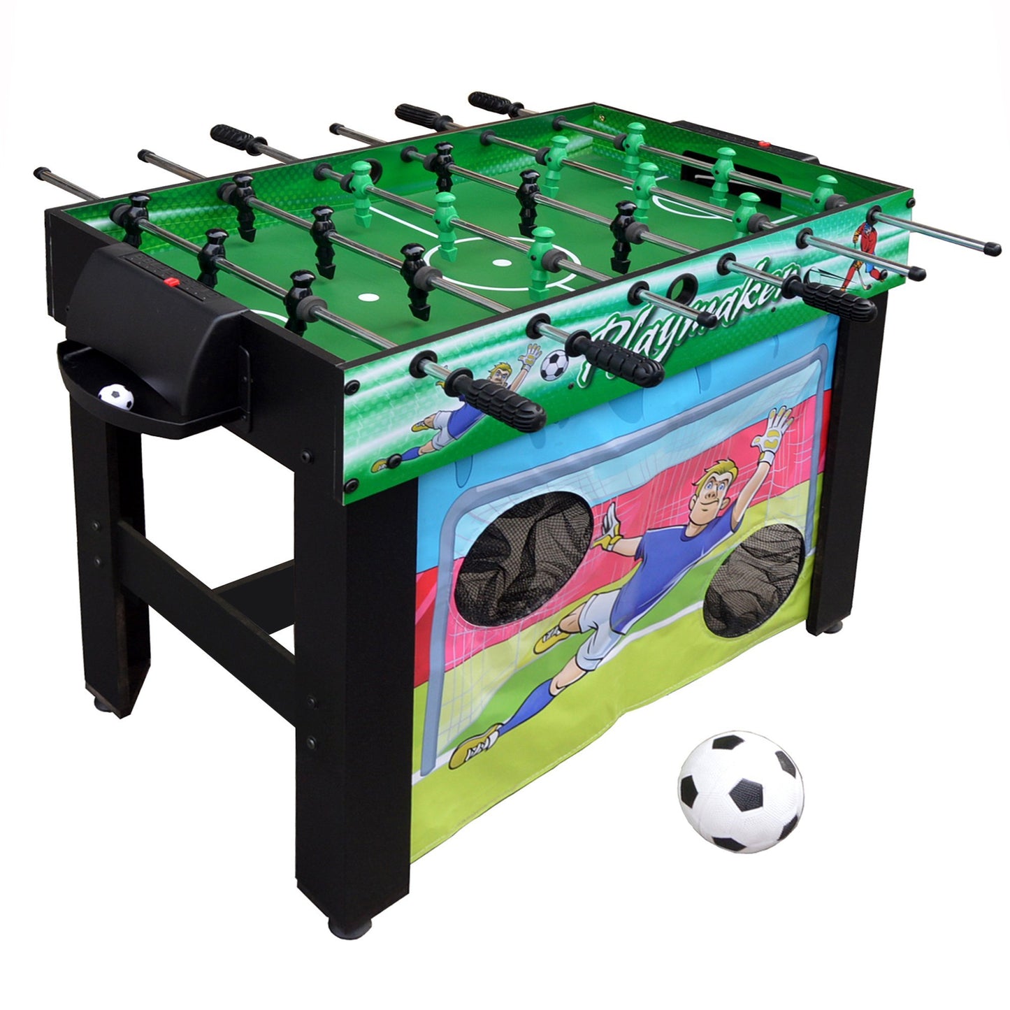 Hathaway Playmaker 3 in 1 Foosball Multi Game Table - Gaming Blaze
