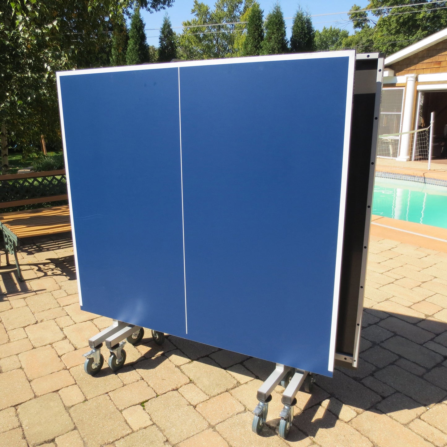 Hathaway Contender 9ft Outdoor Ping Pong Table - Gaming Blaze