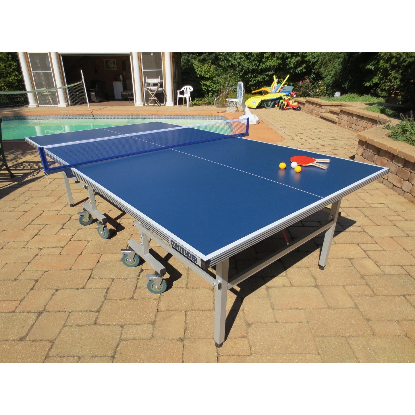 Hathaway Contender 9ft Outdoor Ping Pong Table - Gaming Blaze