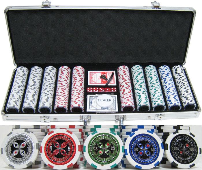 Buy JP Commerce Ultimate 500 Pc Poker Chip with Free