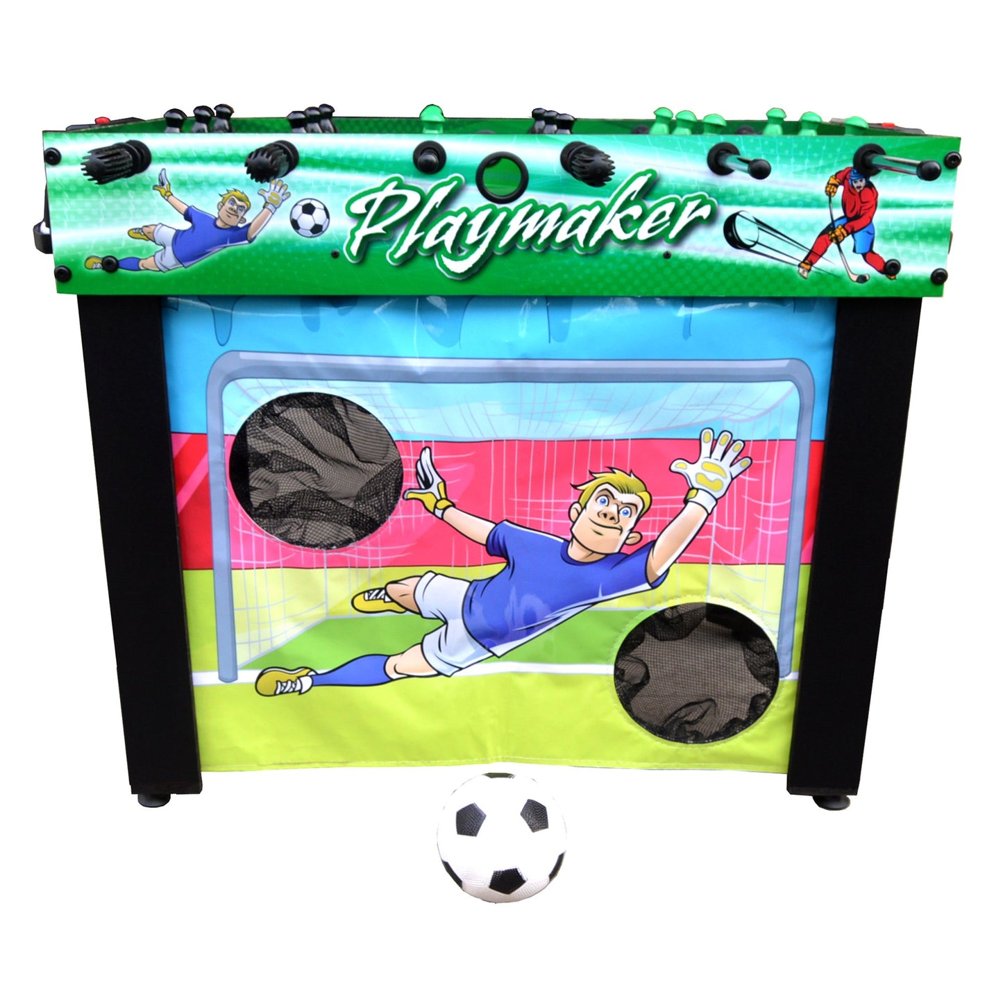 Hathaway Playmaker 3 in 1 Foosball Multi Game Table - Gaming Blaze