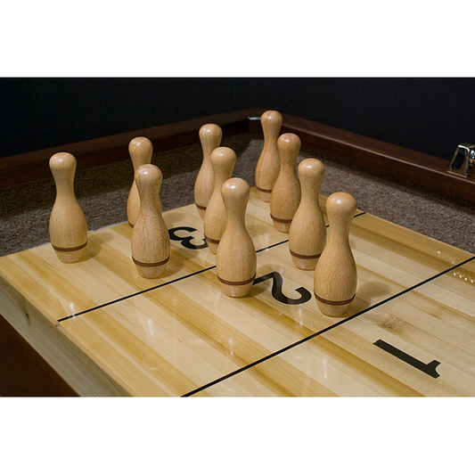 Hudson Shuffleboards Bowling Pins with Pinsetter - Gaming Blaze