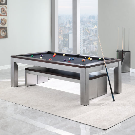 Playcraft Genoa Slate Pool Table with Dining Top - Gaming Blaze