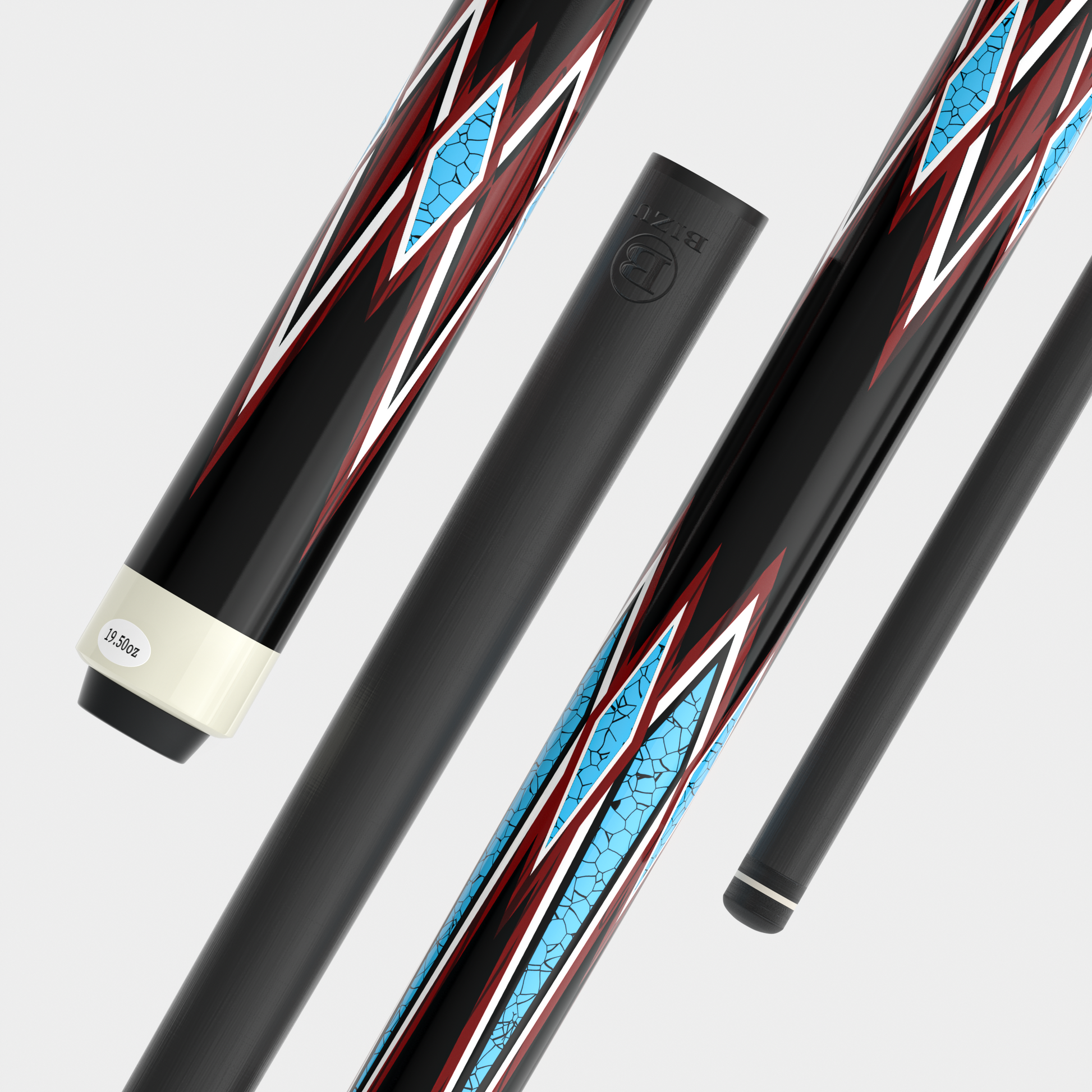 BIZU MOON SPEED Classic carbon fiber pool cue 58 inch
