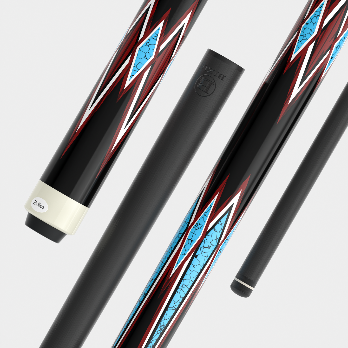 BIZU MOON SPEED Classic carbon fiber pool cue 58 inch