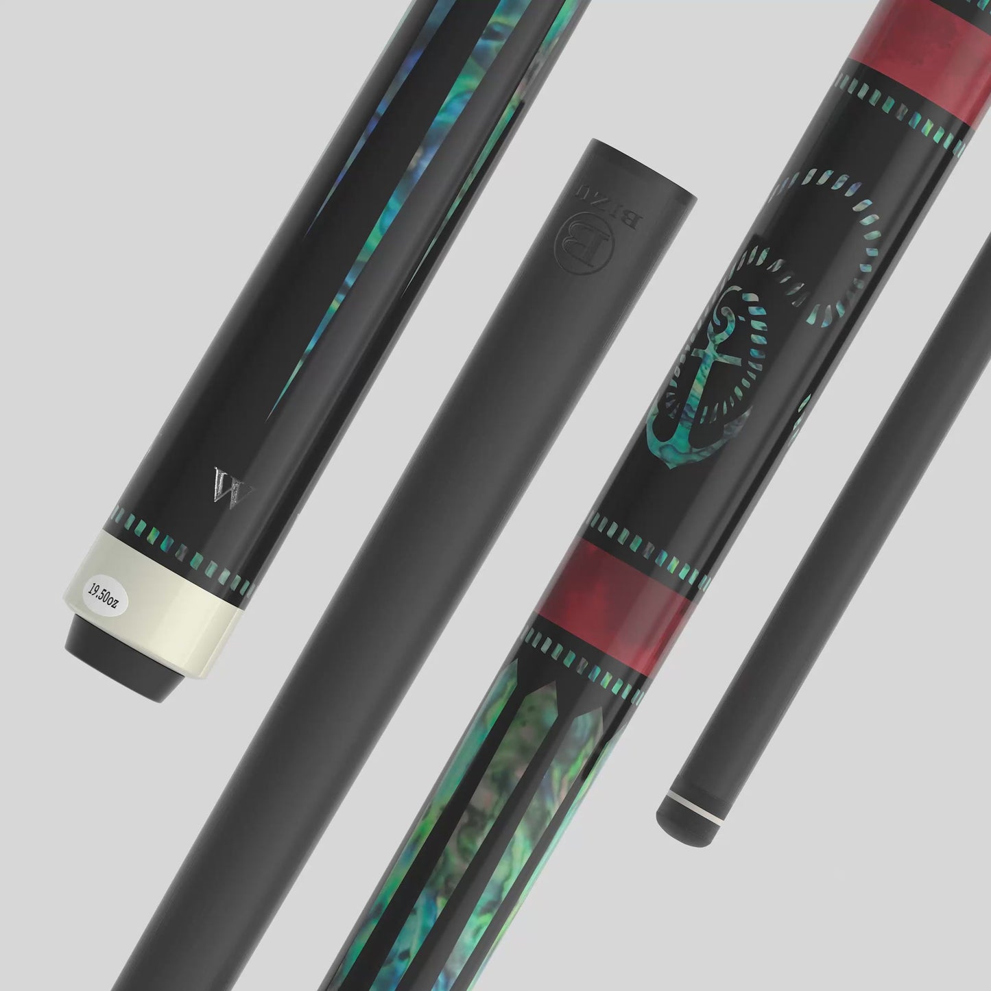 BIZU MOON SPEED Fantasy carbon fiber pool cue 58 inch