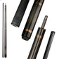MARS IMPACT 58 inch carbon fiber pool cue brilliant star design with toray t800 shaft radial joint professional billiard cue