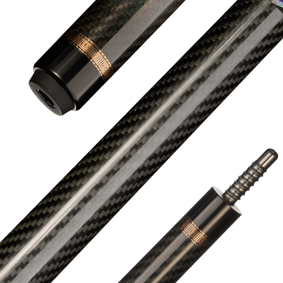 MARS IMPACT 58 inch carbon fiber pool cue brilliant star design with toray t800 shaft radial joint professional billiard cue