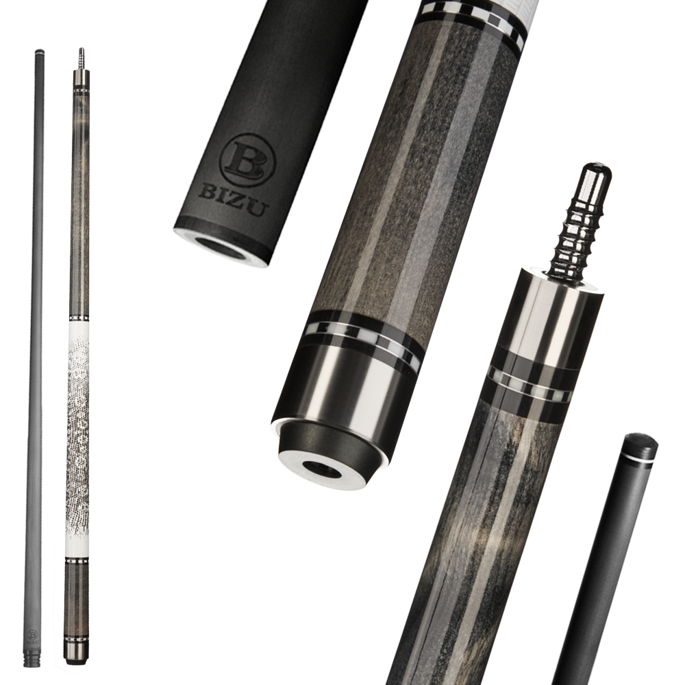 Radial pin joint 3/8 x 8 connection on MOON SPEED pool cue