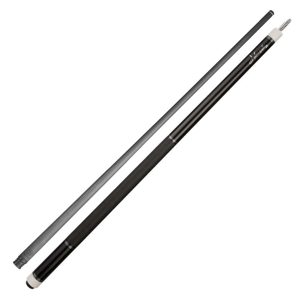 NEBULA 58 inch carbon fiber pool cue Black Comet with leather grip and radial joint low deflection billiard cue