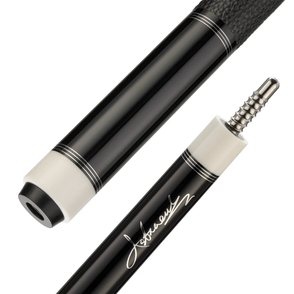 NEBULA 58 inch carbon fiber pool cue Black Comet with leather grip and radial joint low deflection billiard cue
