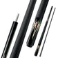 Toray T800 carbon fiber shaft detail on NEBULA pool cue