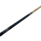 NEBULA 58" Carbon Fiber Pool Cue – Microfiber Leather Wrap | Flames