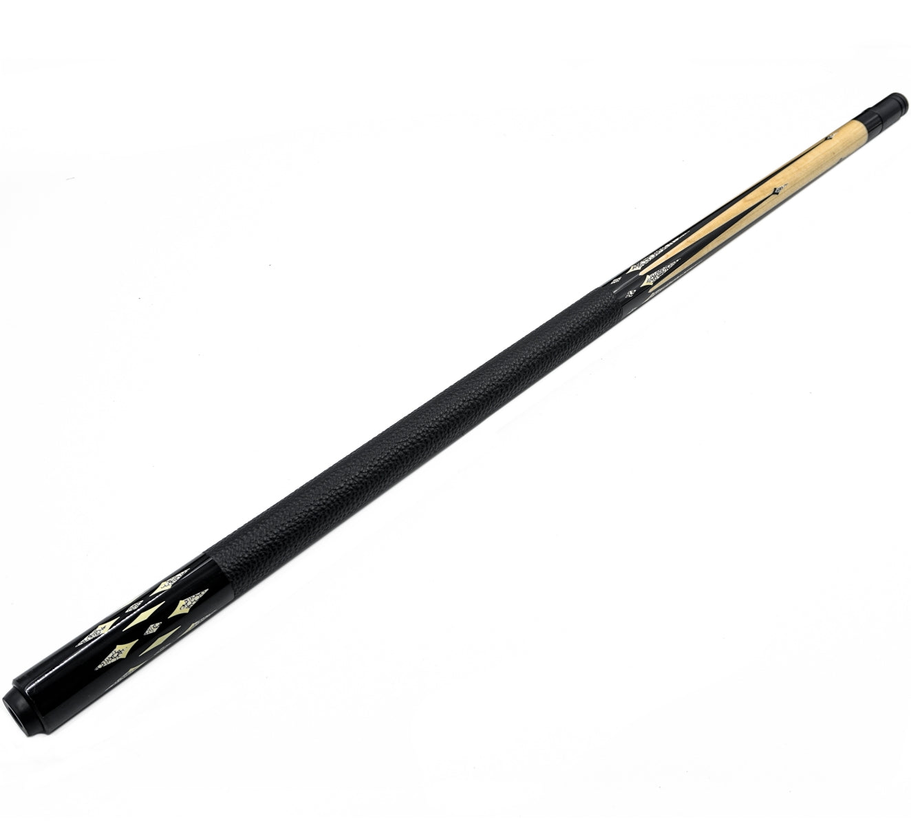 Blocks design detail on NEBULA carbon fiber cue butt