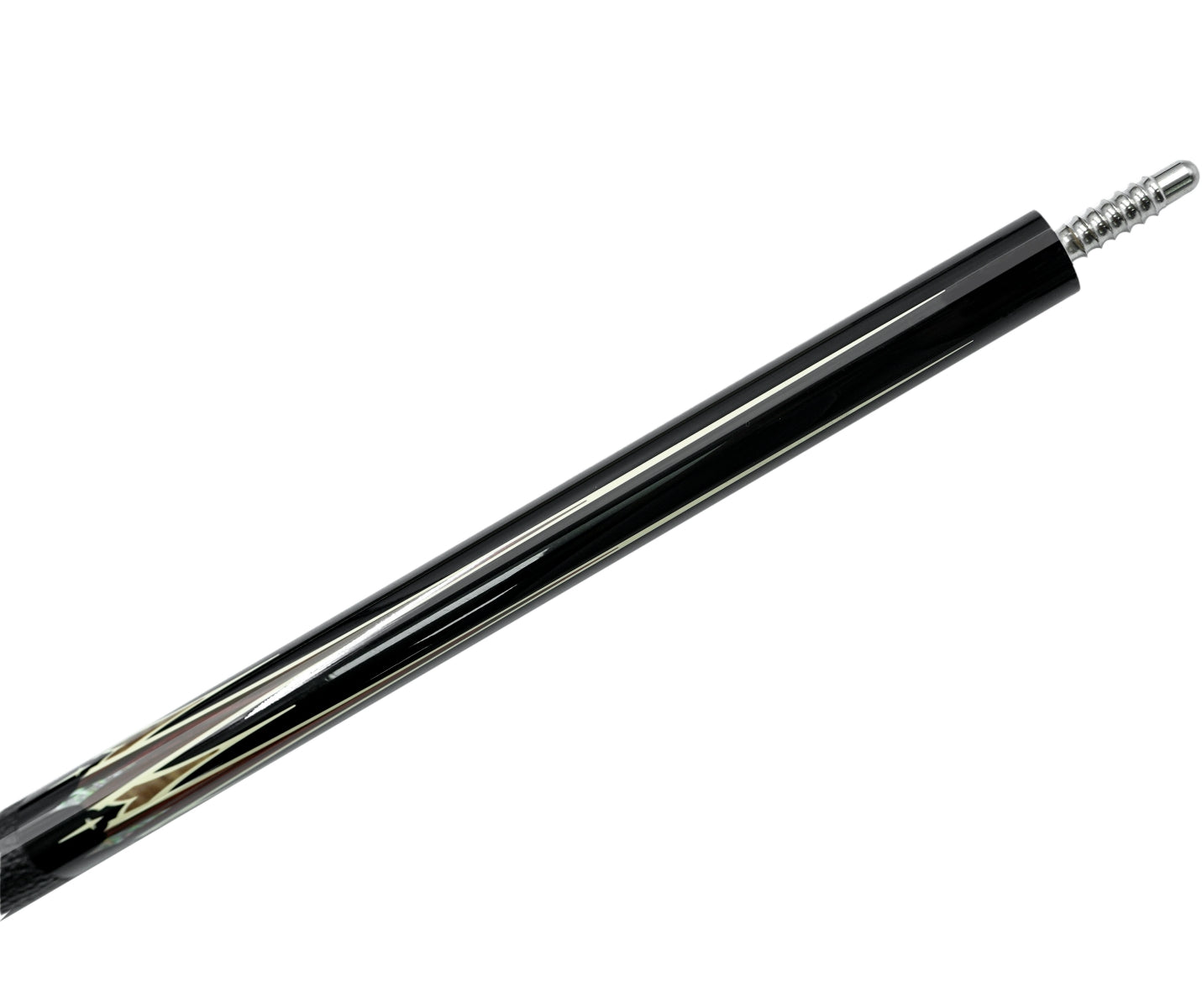 Full view of NEBULA carbon fiber billiard pool cue