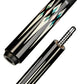 NEBULA 58 inch carbon fiber pool cue phantom prism design with leather grip and radial joint low deflection billiard cue