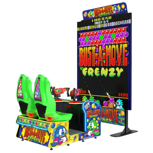 Raw Thrills Bust A Move Frenzy Arcade Game - Gaming Blaze
