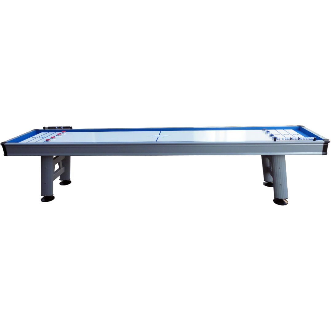 Playcraft Extera Outdoor Shuffleboard Table with Playing Accessories - Gaming Blaze