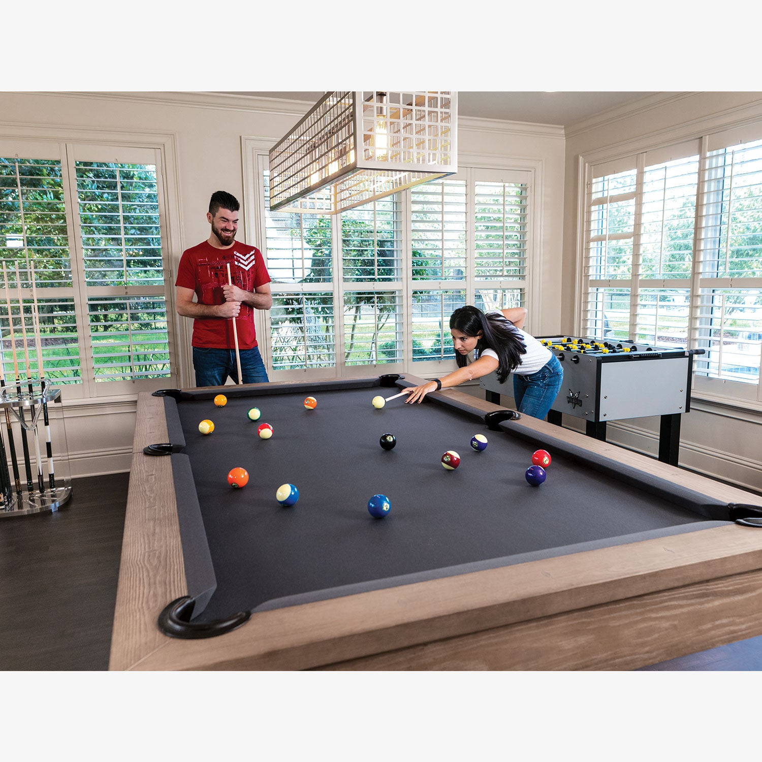 American Heritage Abbey Billiard Table - Gaming Blaze