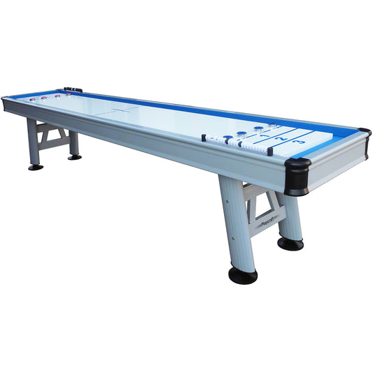 Playcraft Extera Outdoor Shuffleboard Table with Playing Accessories - Gaming Blaze