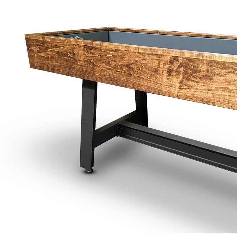 Hudson Pasadena Shuffleboard Table 9'-22' with Custom Finish Options - Gaming Blaze