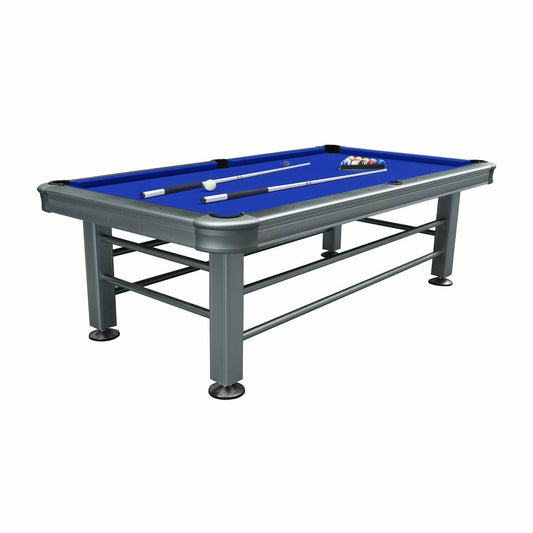 Imperial 8ft Outdoor Pool Table Light Grey - Gaming Blaze