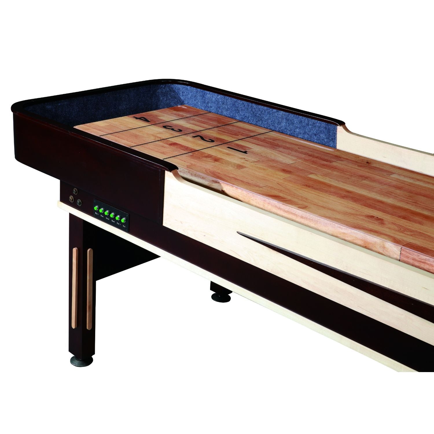 Playcraft Telluride Pro Style Shuffleboard Table with Electronic Scorer - Gaming Blaze