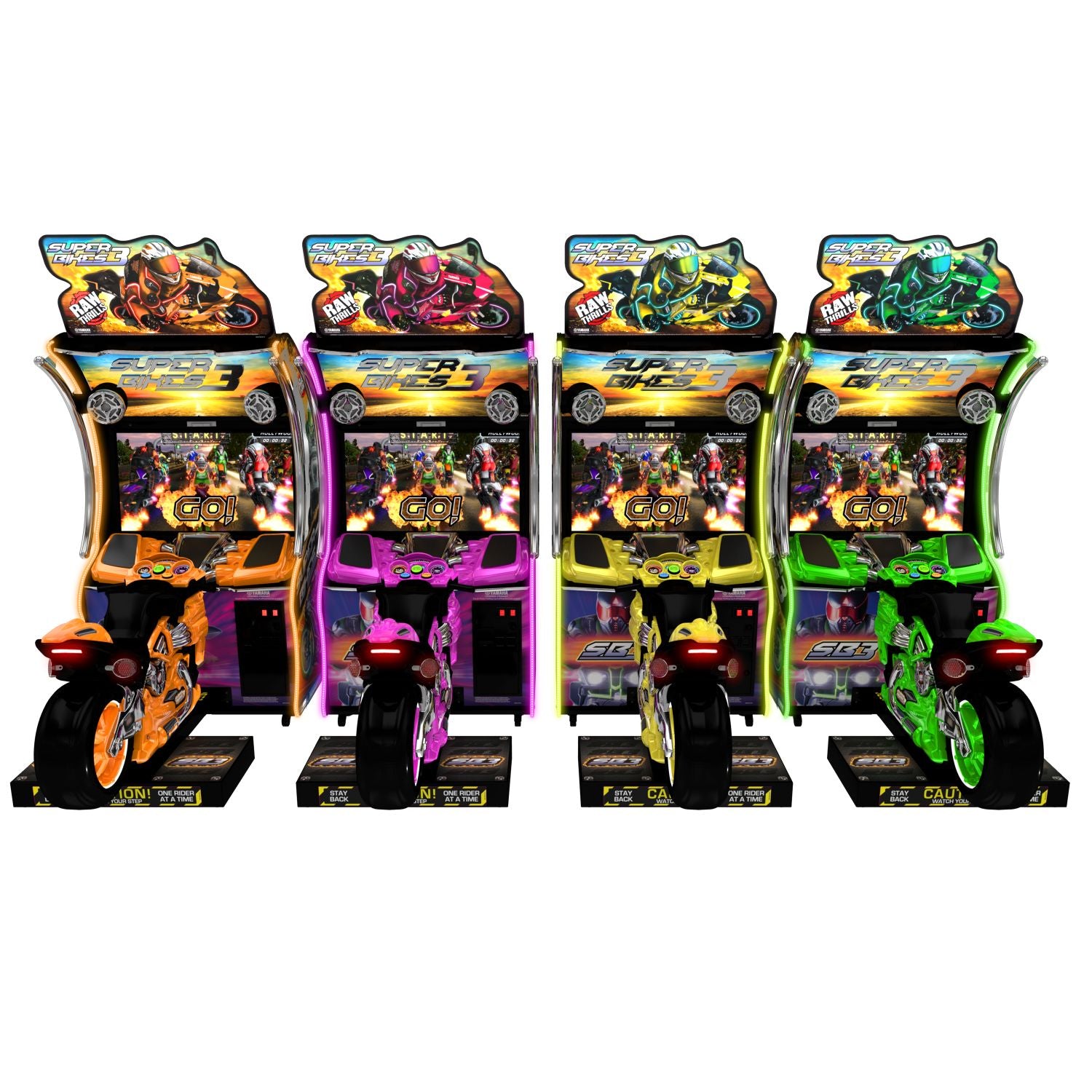 Raw Thrills Super Bikes 3 Arcade Game - Gaming Blaze