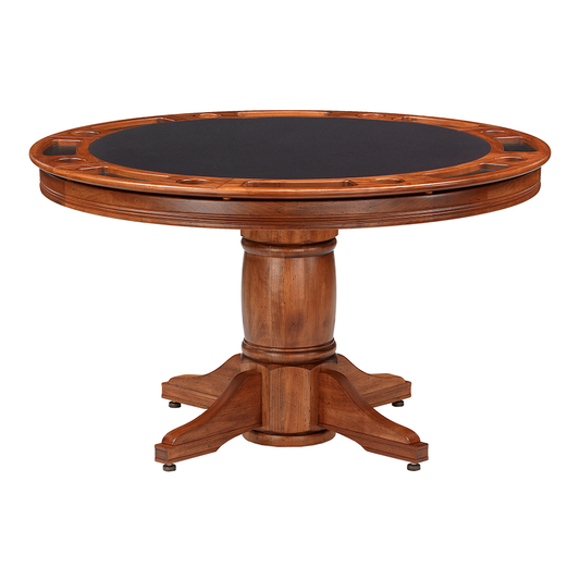 Darafeev Algonquin Round Poker Dining Game Table - Gaming Blaze