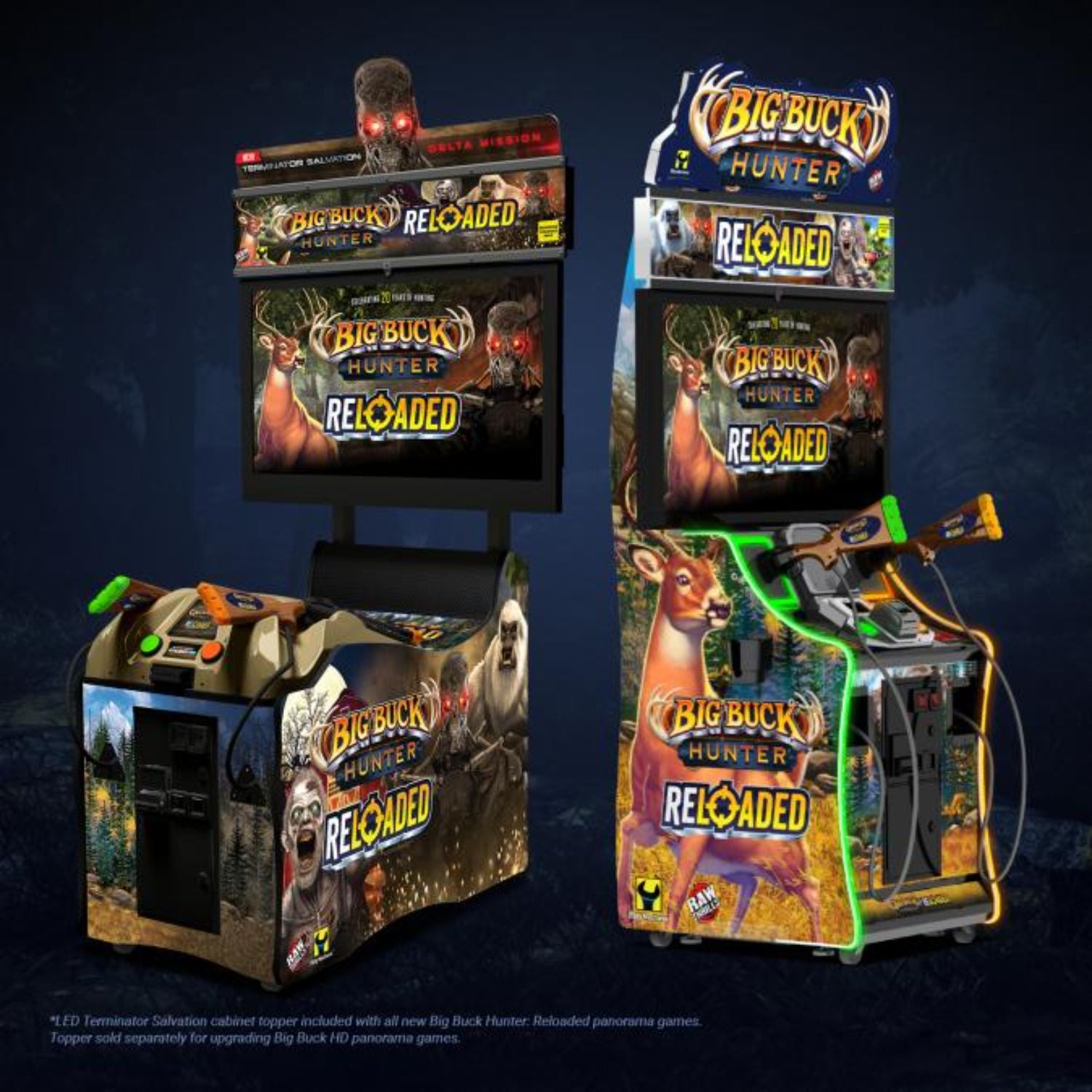 Raw Thrills Big Buck Hunter Reloaded Arcade Game - Gaming Blaze