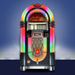 Rock-Ola Bubbler CD Jukebox In Black - Gaming Blaze