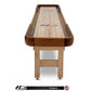 Hudson Cirrus Shuffleboard Table 9'-22' Indoor/Outdoor with Custom Wood Options - Gaming Blaze